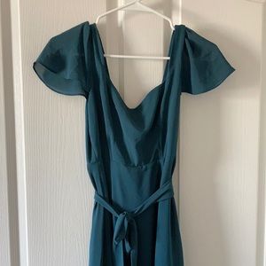 bohme teal dress